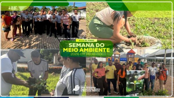 SEMANA DO MEIO AMBIENTE REFORÇA A IMPORTÂNCIA DA SUSTENTABILIDADE NO MUNICÍPIO