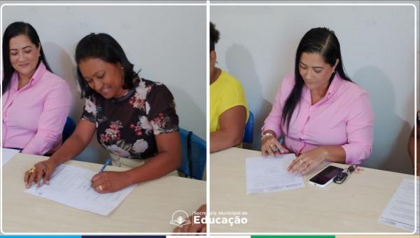 SECRETARIA DE EDUCAÇÃO DE PEIXE EMPOSSA NOVAS DIRETORAS DO SISTEMA MUNICIPAL DE EDUCAÇÃO