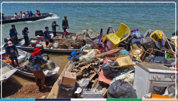PREFEITURA DE PEIXE REALIZA A 19ª EDIÇÃO DO PROJETO AMIGOS DO RIO COM APOIO DE VOLUNTÁRIOS