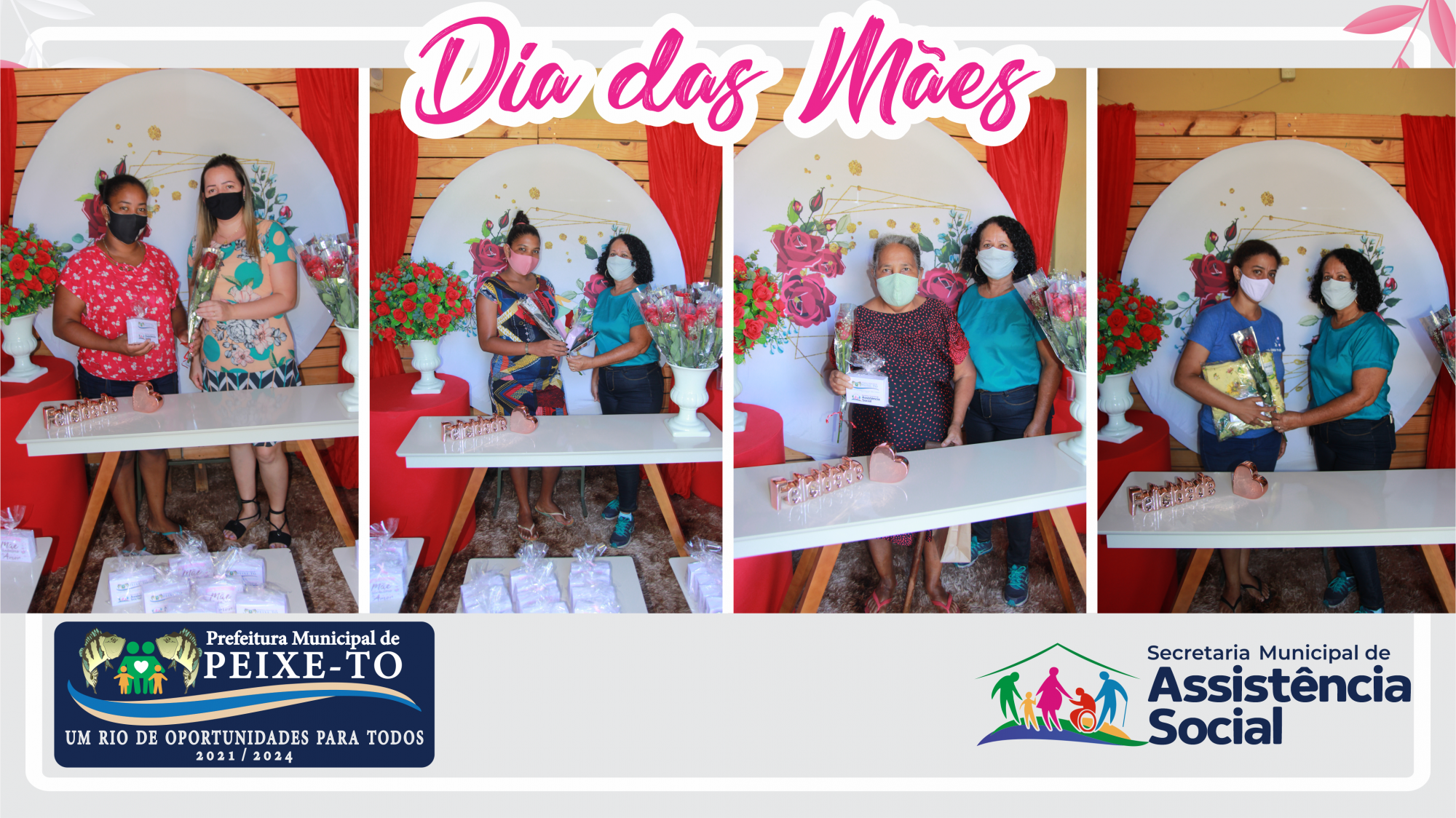 PROGRAMAÇÃO EM HOMENAGEM ÀS MÃES PEIXENSES