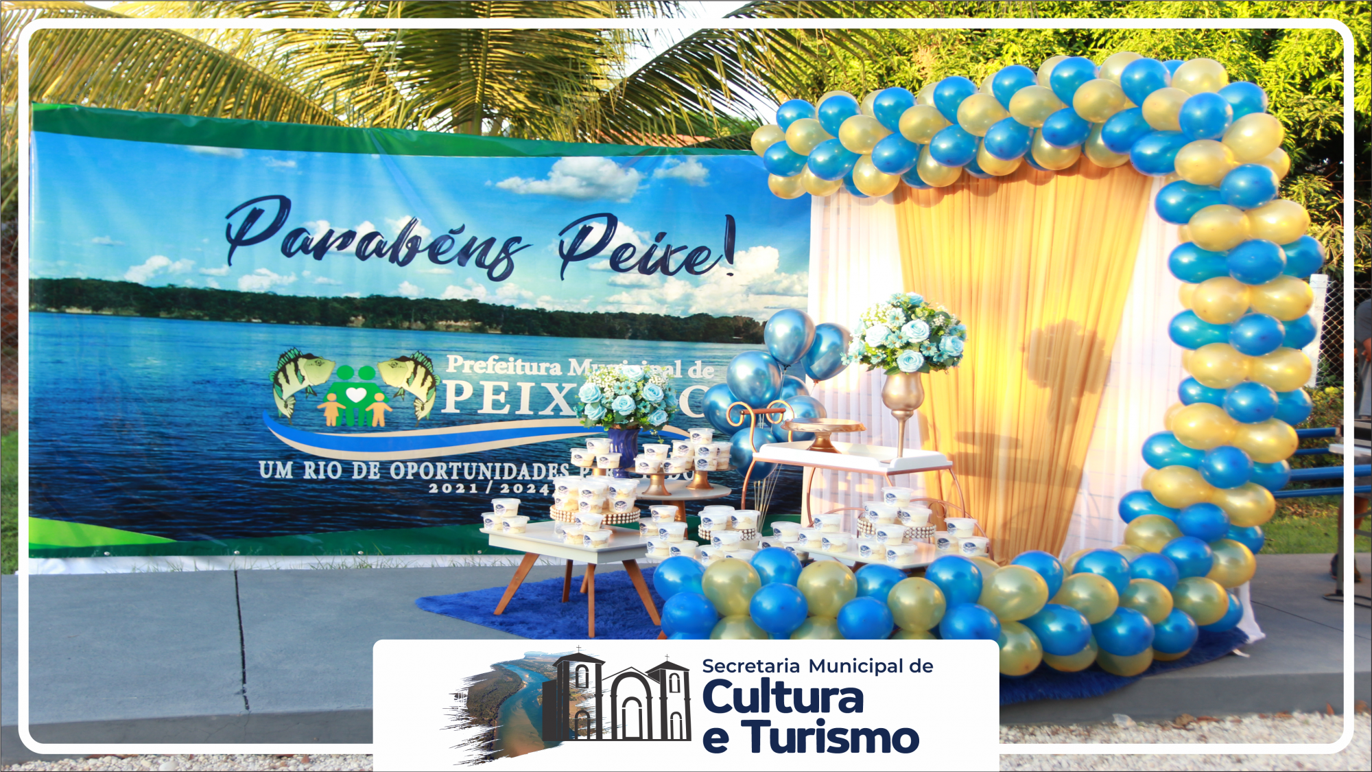 Programação dos 126 anos de Peixe é encerrada com Ato Cívico, Missa Solene e Live neste domingo.  