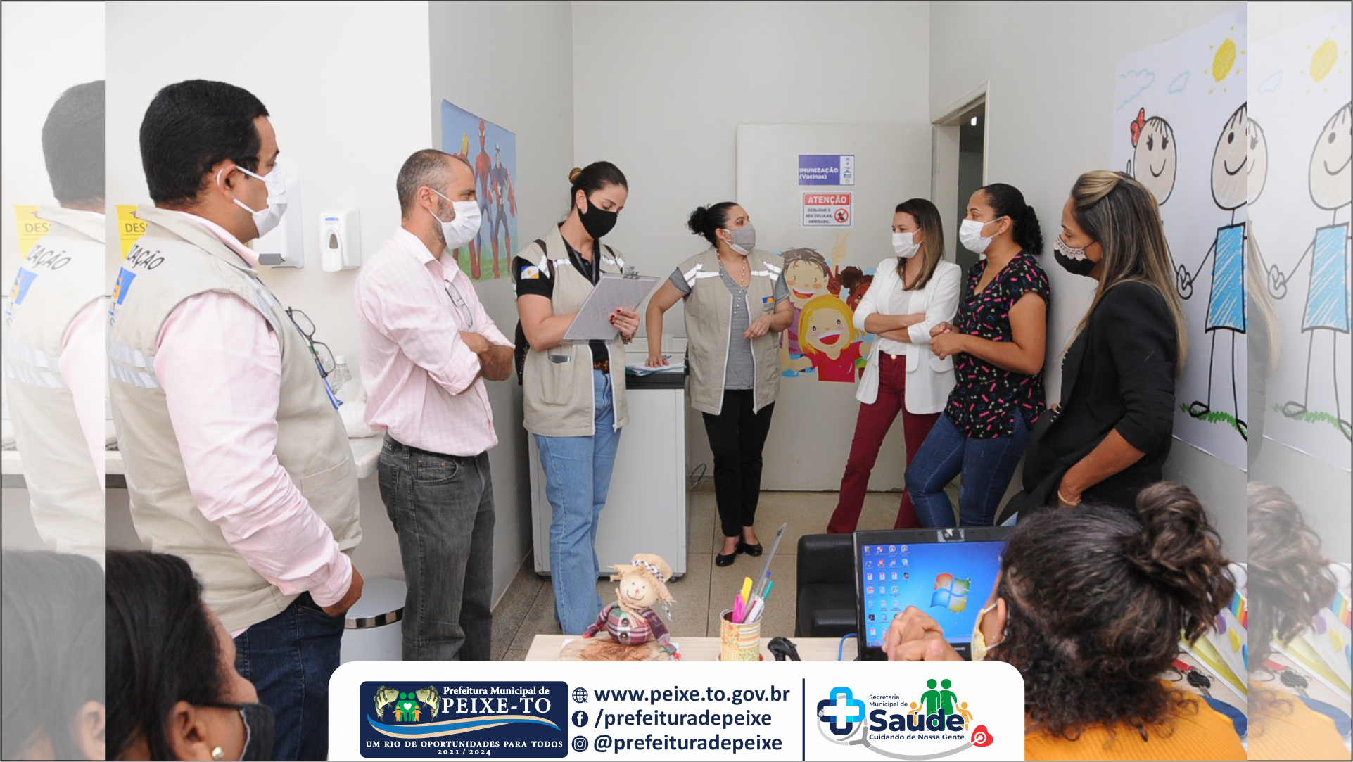 Ministério Público inspeciona armazenagem e recebimento de vacinas contra a Covid – 19 em Peixe e não encontra irregularidades.