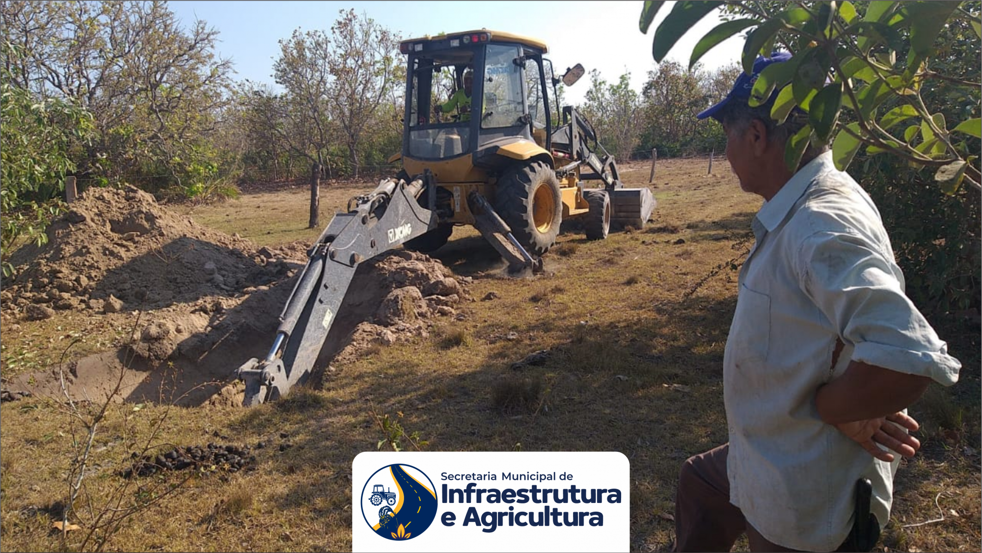 ABERTURA DE CACIMBAS E ENTREGA DE ÁGUA POTÁVEL PARA COMUNIDADE DO ASSENTAMENTO SÃO JOSÉ