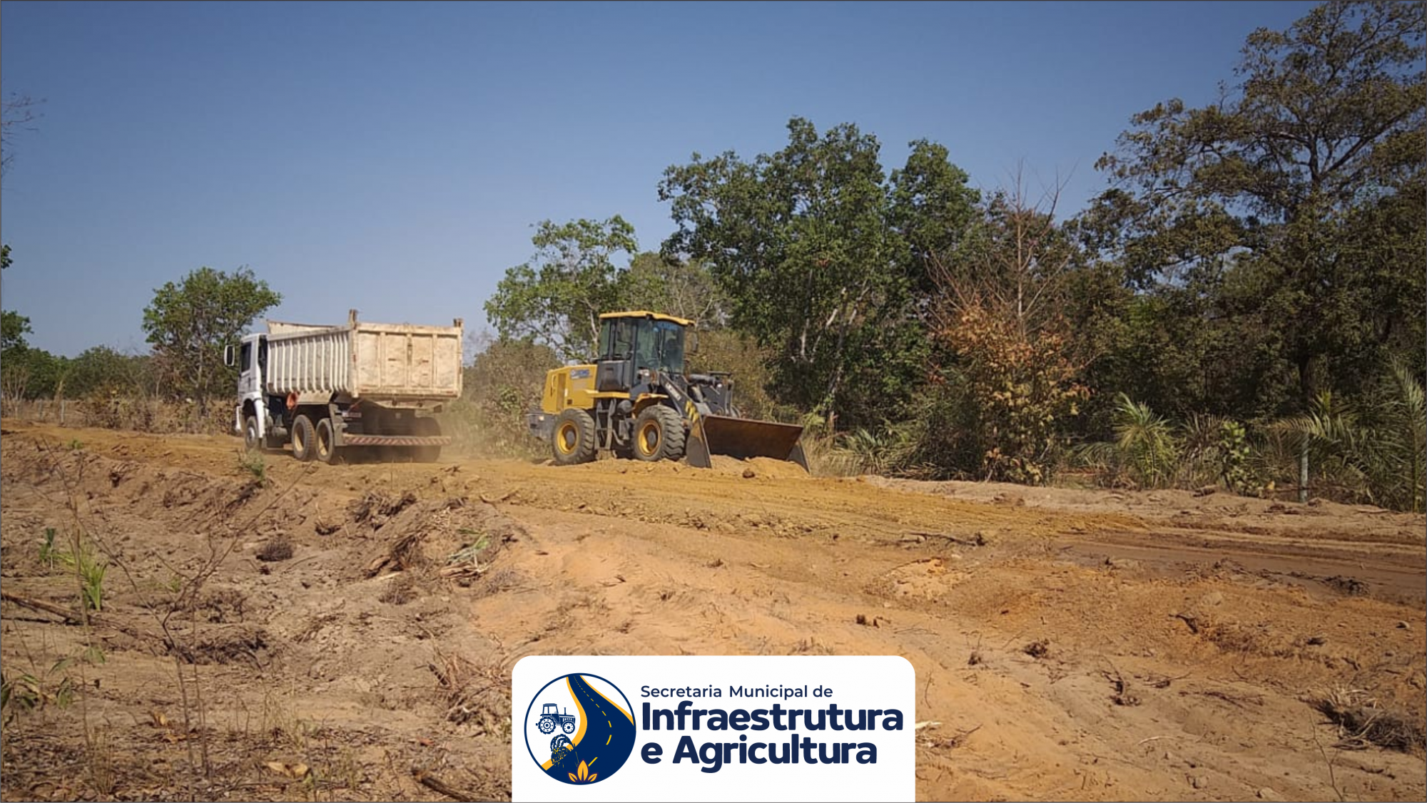 SECRETARIA DE INFRAESTRUTURA EM OBRAS PELO MUNICÍPIO