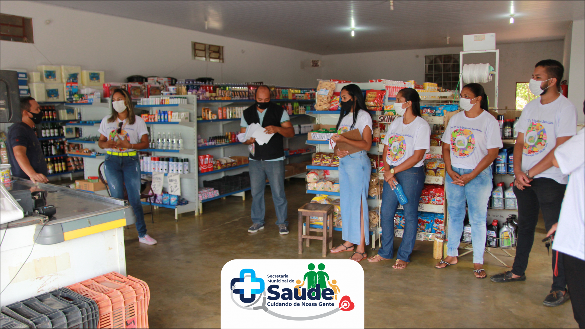 SECRETARIA DE SAÚDE REALIZA AÇÃO DIA "D" DA VIGILÂNCIA SANITÁRIA