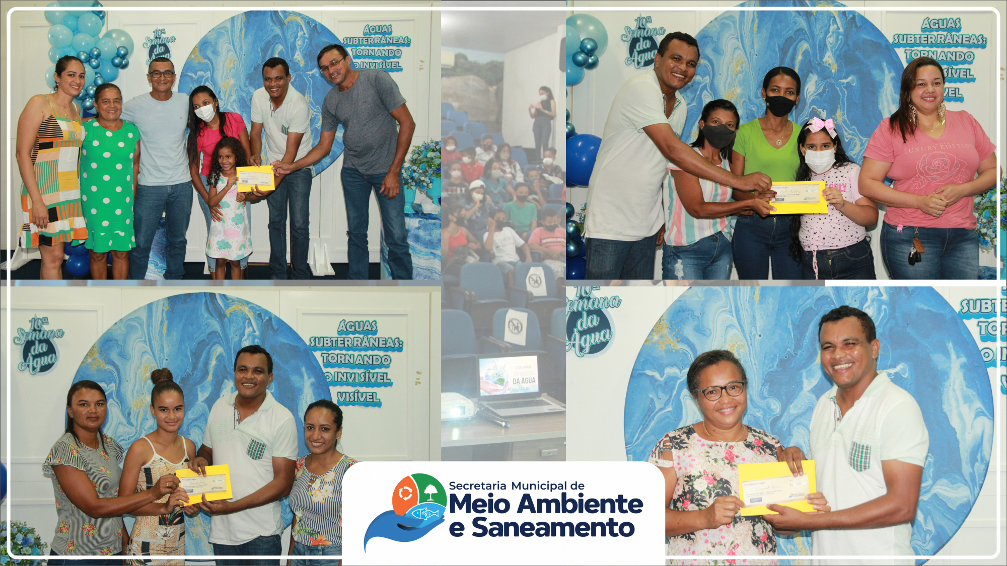 ENCERRAMENTO DA 10º SEMANA DA ÁGUA, CONCURSO ''OLHAR AMBIENTAL''.