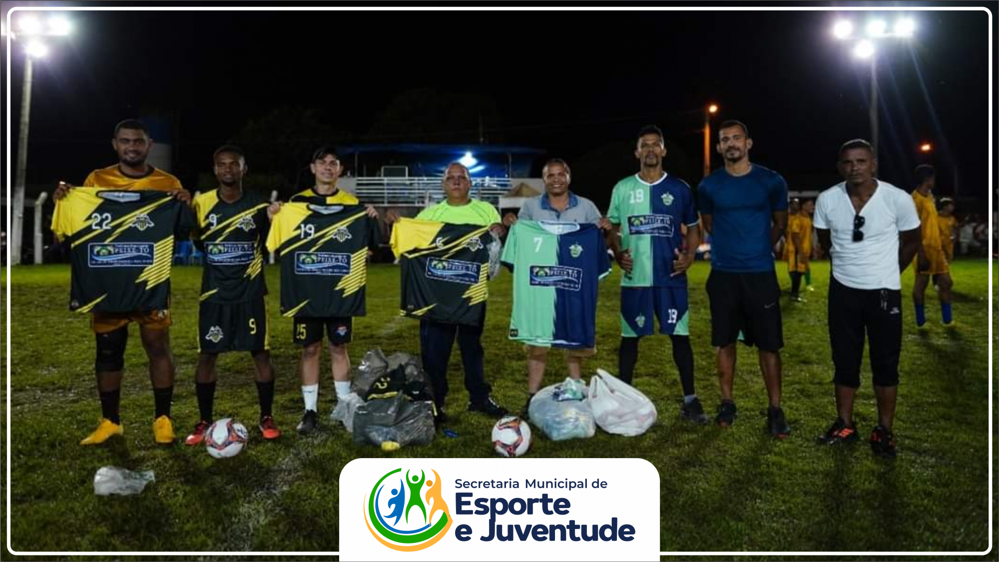 ENTREGA DE UNIFORMES PARA AS EQUIPES REPRESENTANTES DE PEIXE NA COPA SUL