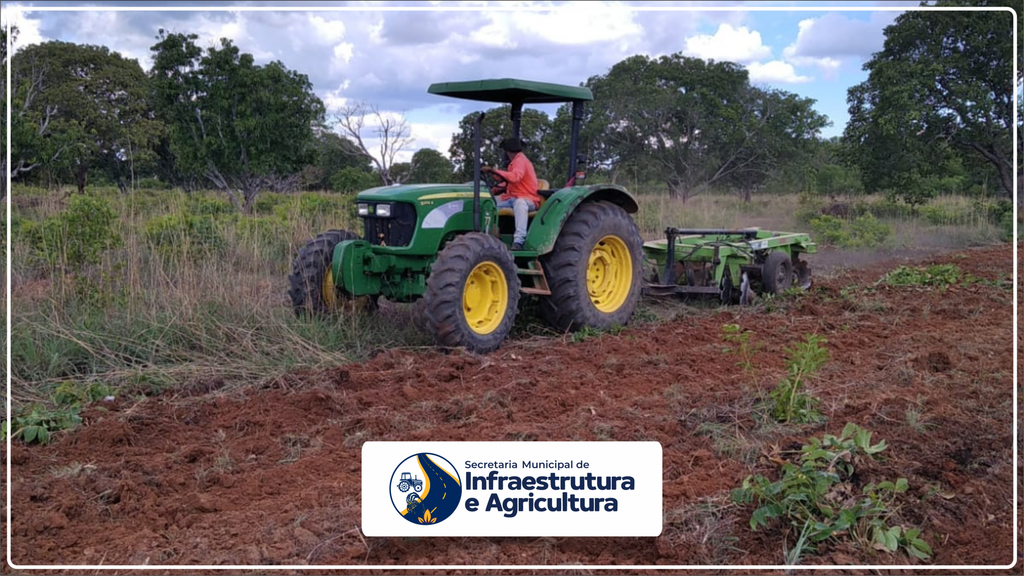 AGRICULTURA COM ATENDIMENTO GRADAGEM AOS PEQUENOS PRODUTORES RURAIS