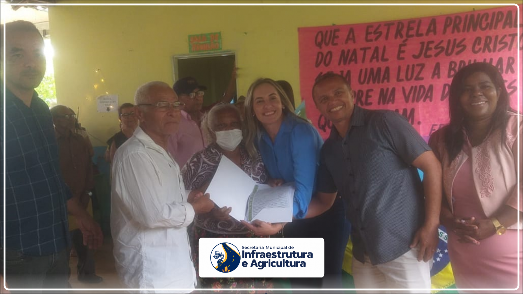 RECEBIMENTO DE TÍTULOS AOS PROPRIETÁRIOS DO ASSENTAMENTO SÃO JOSÉ