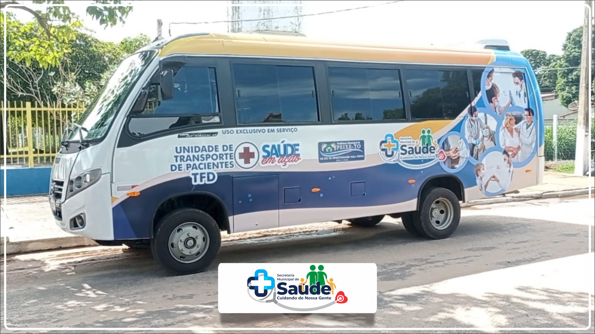 VAN É ADQUIRIDA PARA ATENDER O TRANSPORTE DE PACIENTES TFD