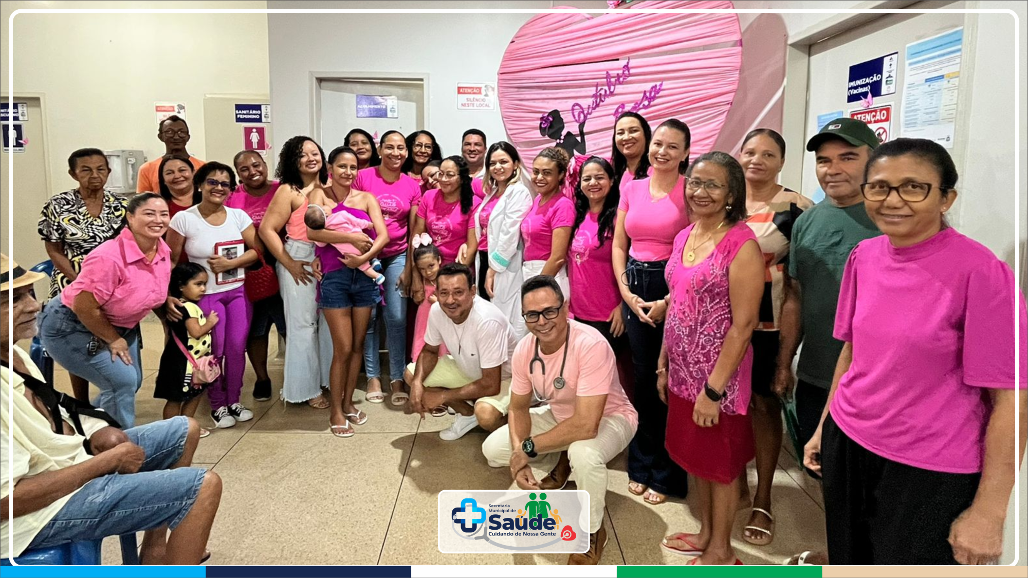 OUTUBRO ROSA É CELEBRADO COM PALESTRAS DE CONSCIENTIZAÇÃO E PREVENÇÃO DO CÂNCER MAMA 