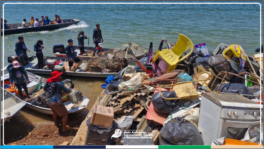 PREFEITURA DE PEIXE REALIZA A 19ª EDIÇÃO DO PROJETO AMIGOS DO RIO COM APOIO DE VOLUNTÁRIOS