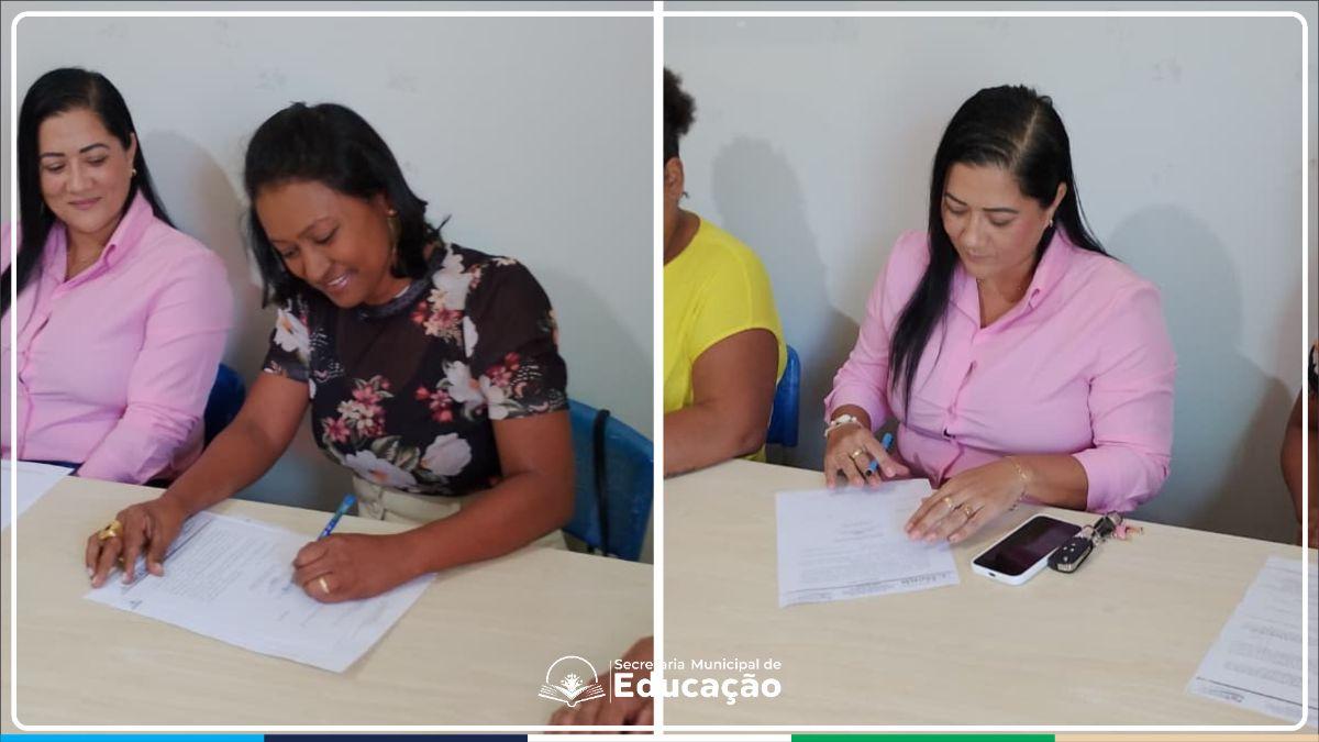 SECRETARIA DE EDUCAÇÃO DE PEIXE EMPOSSA NOVAS DIRETORAS DO SISTEMA MUNICIPAL DE EDUCAÇÃO